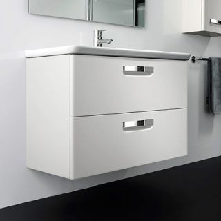 Тумба под раковину Roca GAP 70 см ZRU9302878 белый глянец